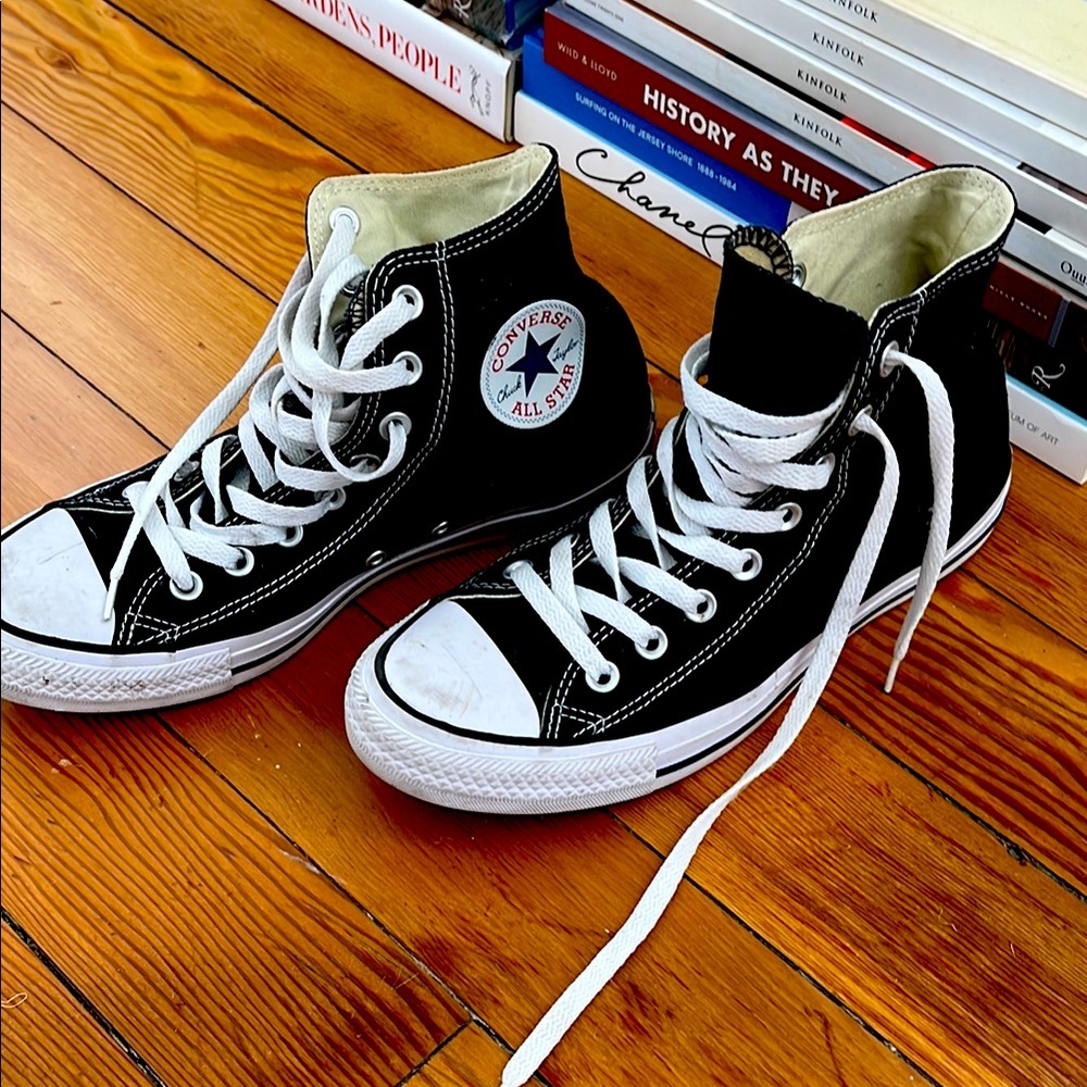 Converse Black High-Top Sneakers